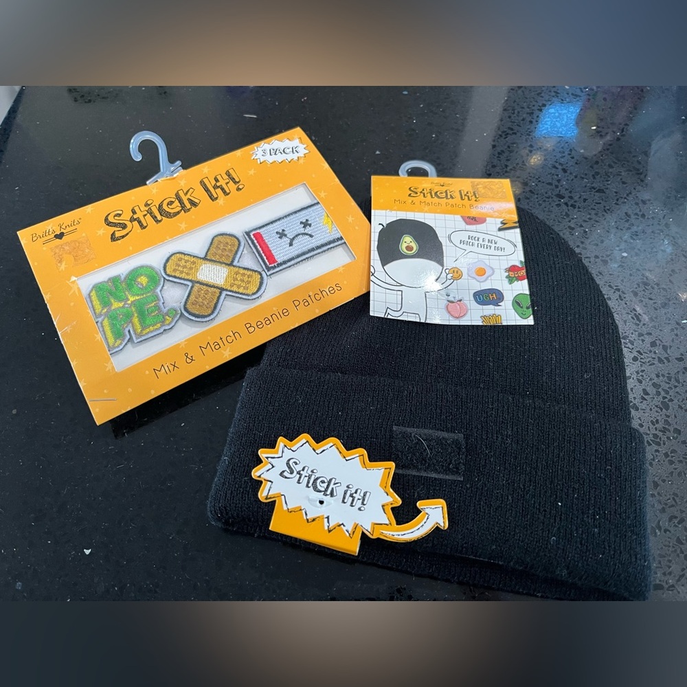 Britt’s knits Stick-It kids beanie